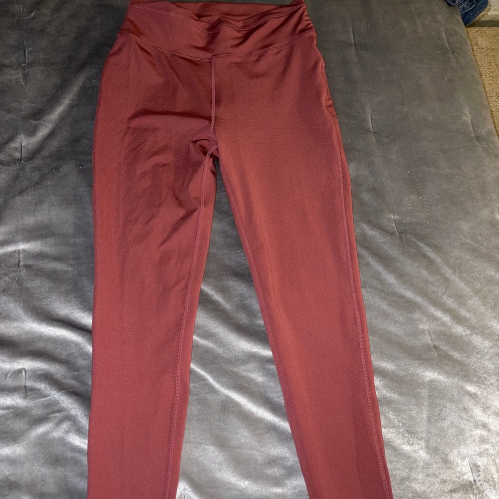 Blush High-Waisted Legging w/ Pockets